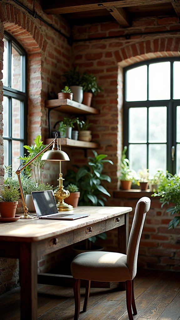 modern technology rustic charm