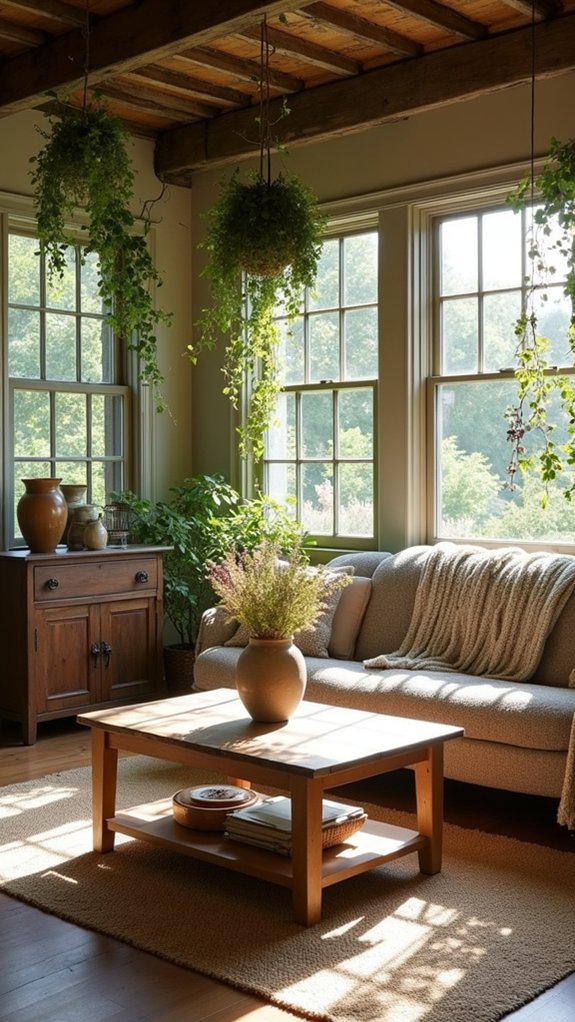 natural elements enhance farmhouse