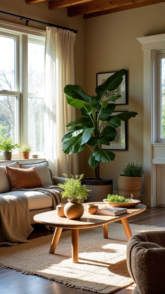 natural elements enhance interiors