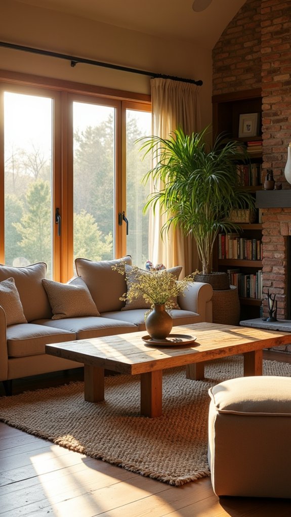 natural elements enhance warmth