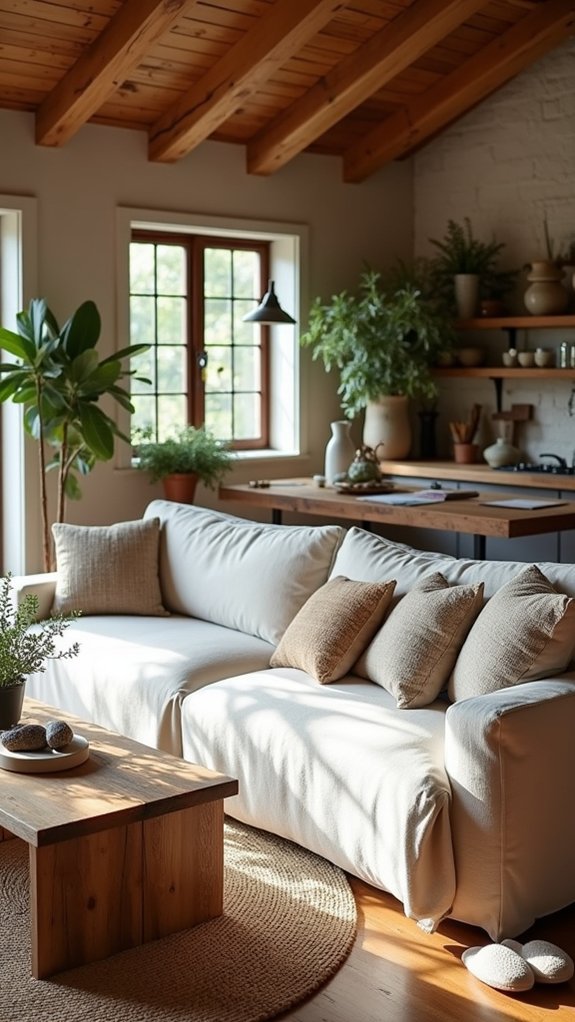 natural elements enhance warmth