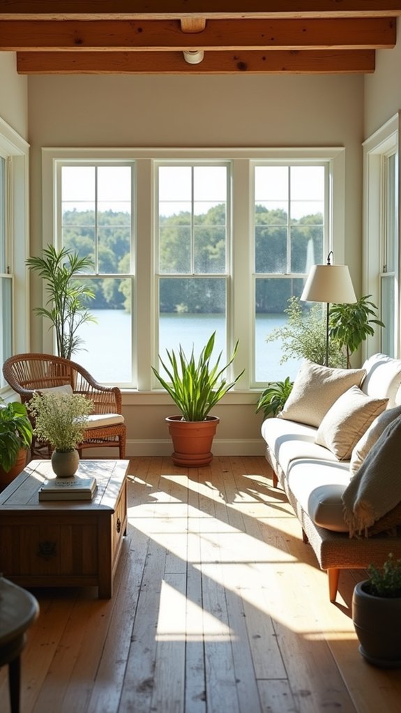 natural light peaceful retreat