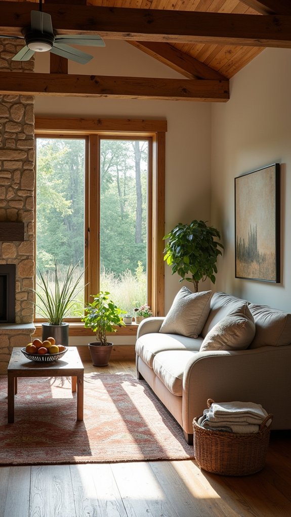 natural materials enhance aesthetics