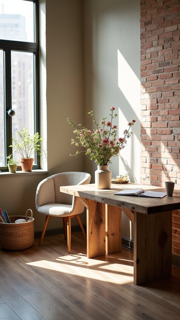 natural materials for tranquility