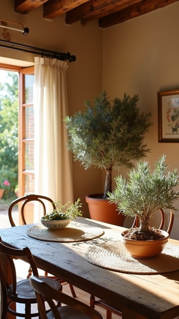 olive tree rustic elegance