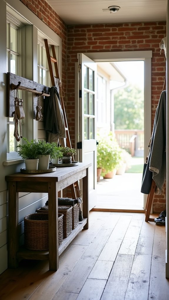 organized entryway storage solutions