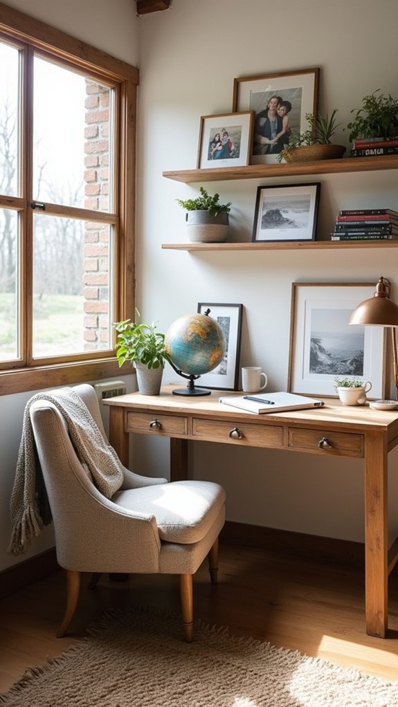 personalized decor for workspace