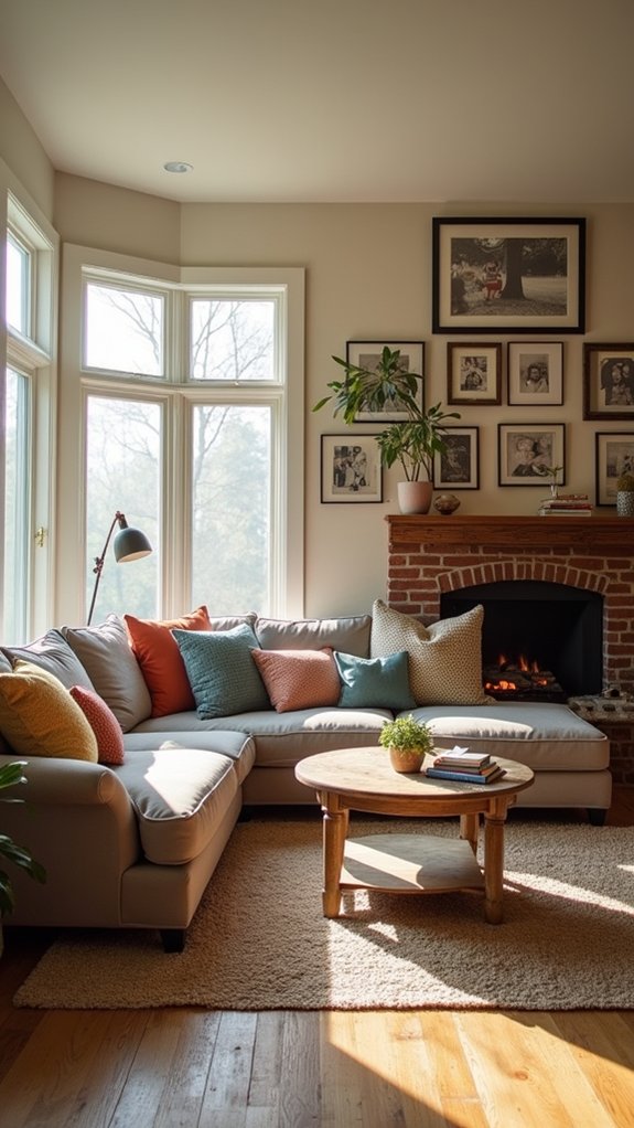 personalized family photo display