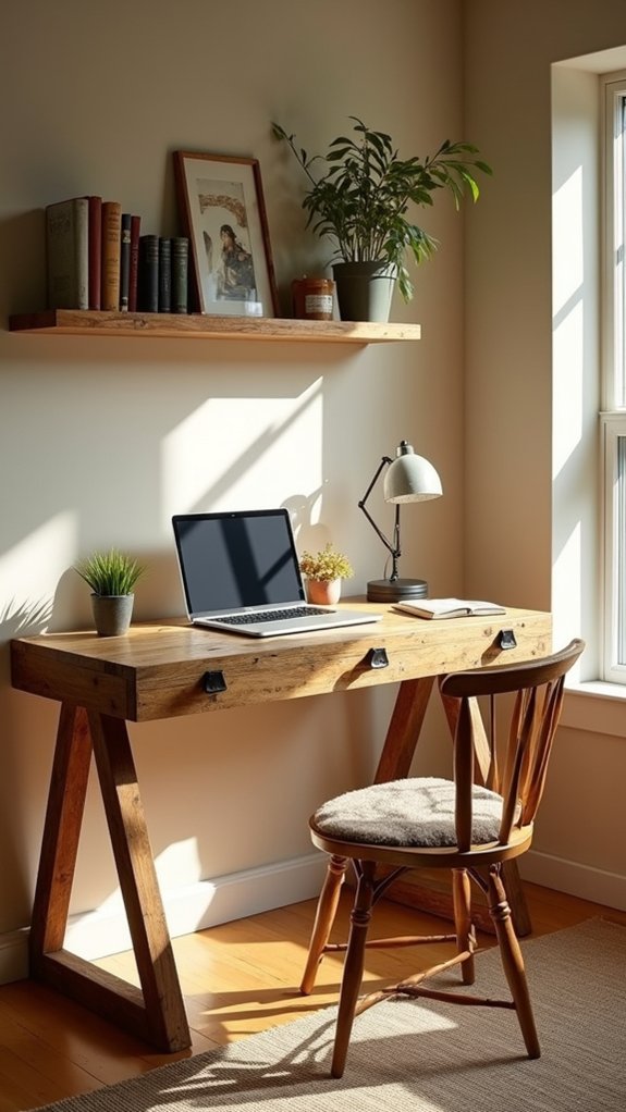 rustic charm enhances productivity