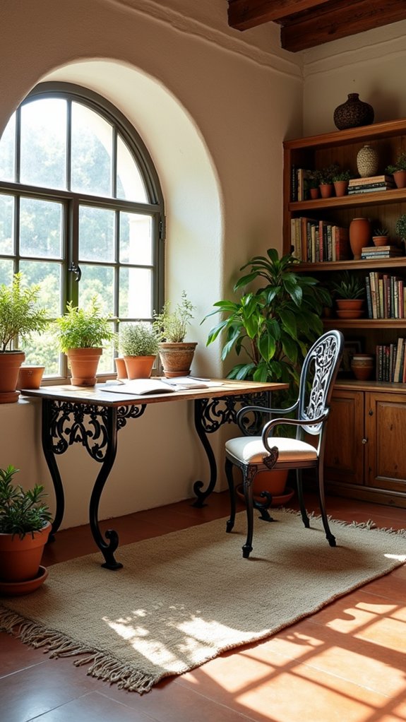 rustic charm for productivity