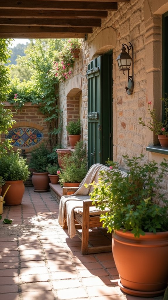 rustic charm with drainage