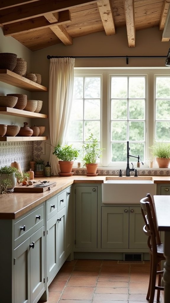 rustic elegance through textures