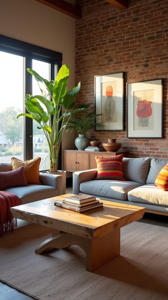 rustic modern design blend