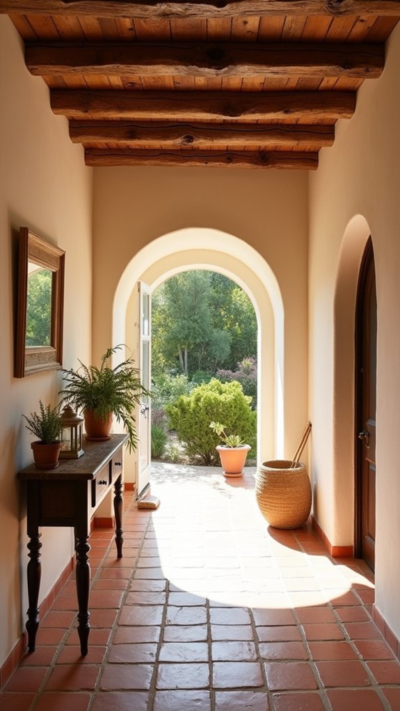 rustic warmth and charm