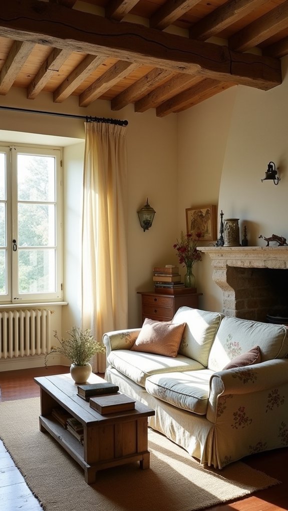 rustic warmth and charm