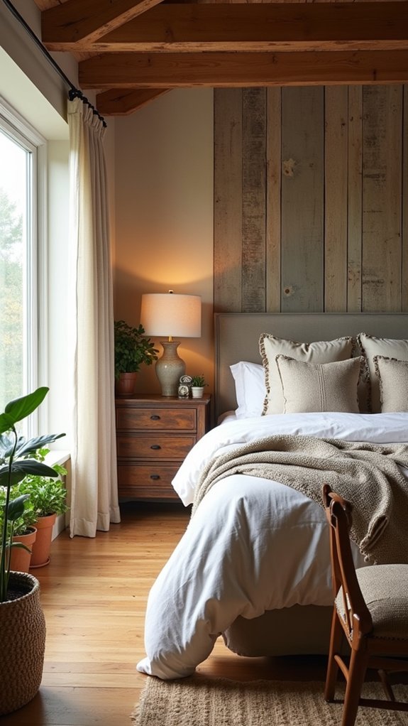 rustic warmth in elegance