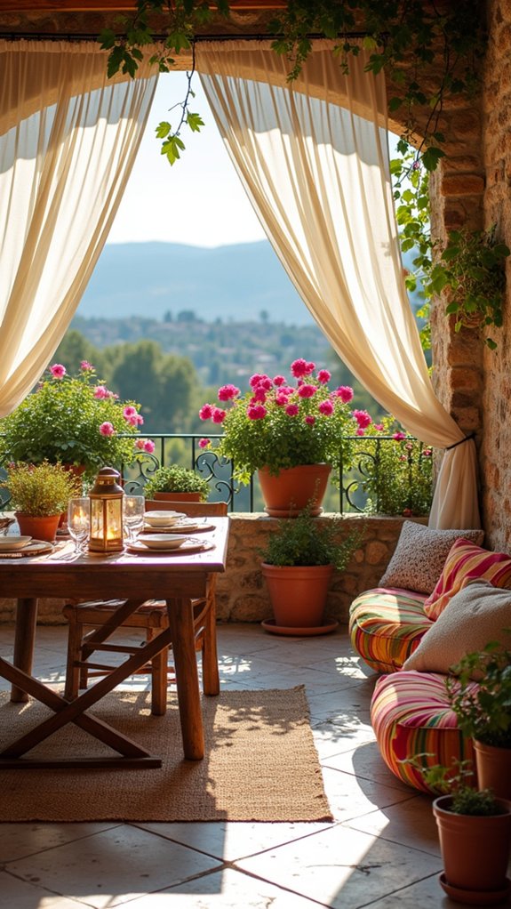 seasonal terrace decor ideas