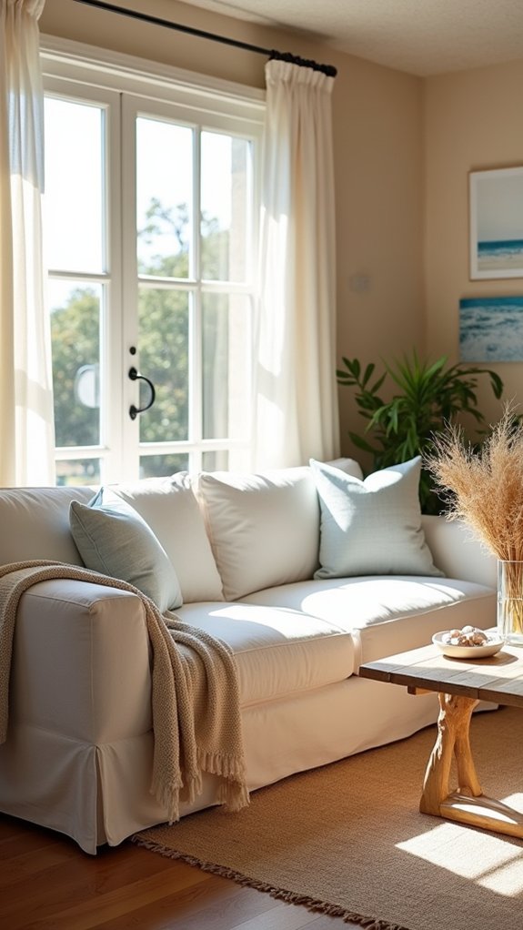 serene coastal color palette