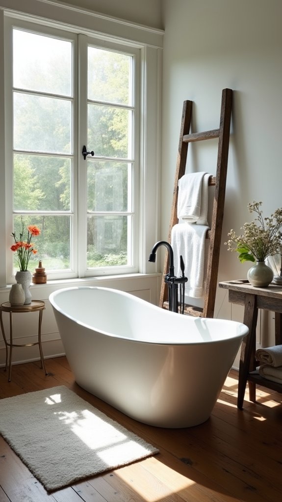 serene luxurious bathroom oasis