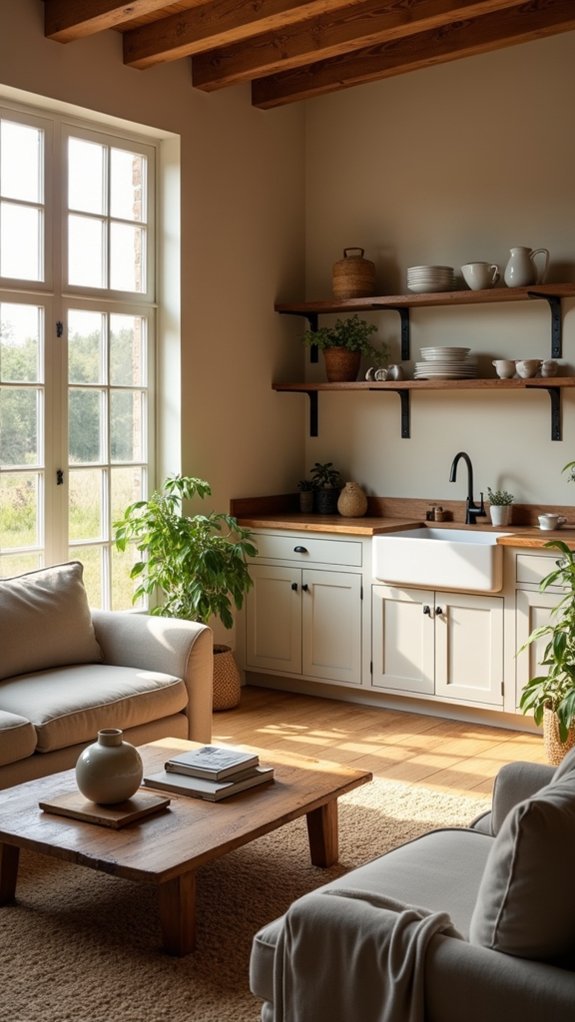 simple functional farmhouse layouts