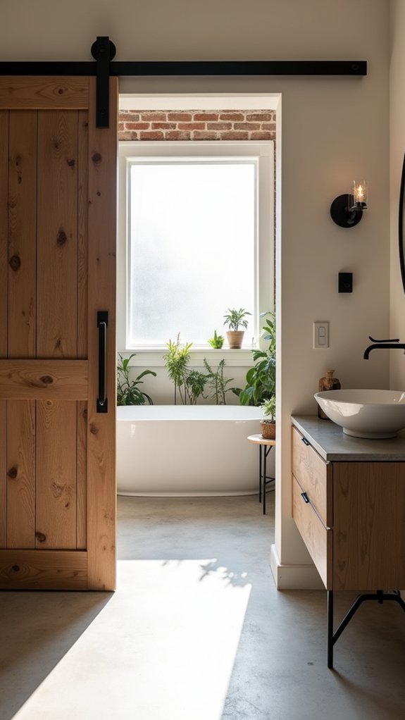 sleek barn door upgrade