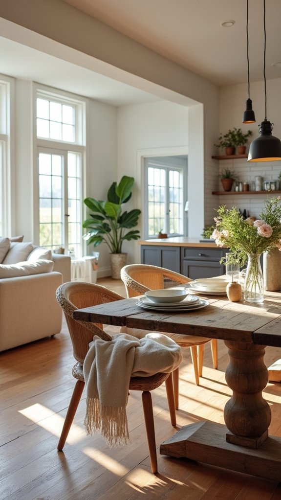 spacious inviting social environment