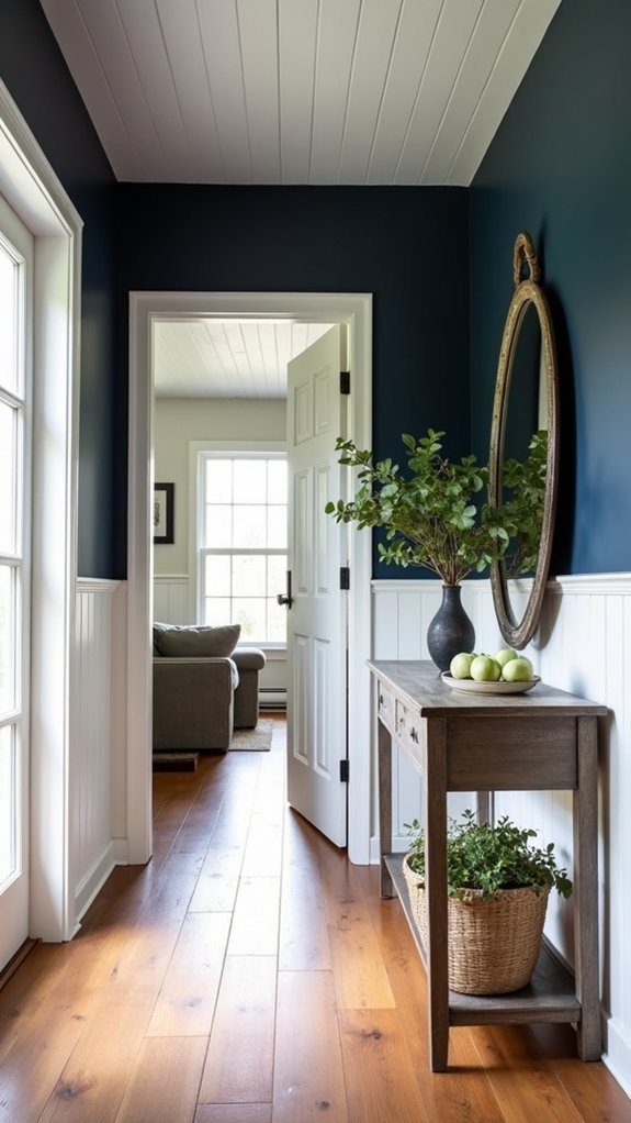striking bold entryway accents