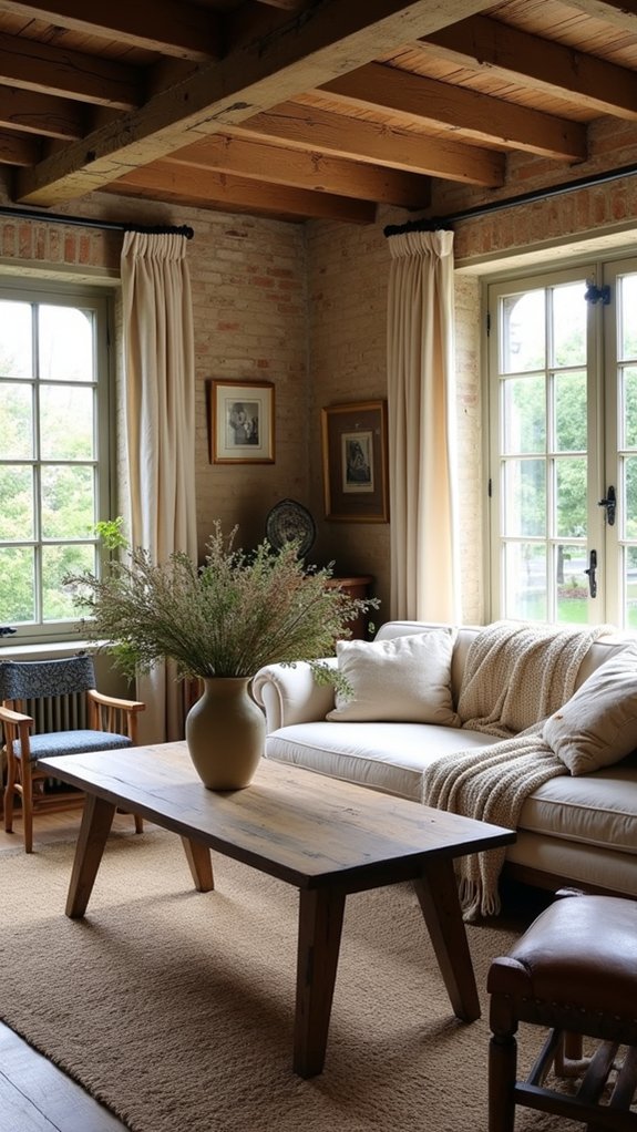 textures creating cozy contrasts