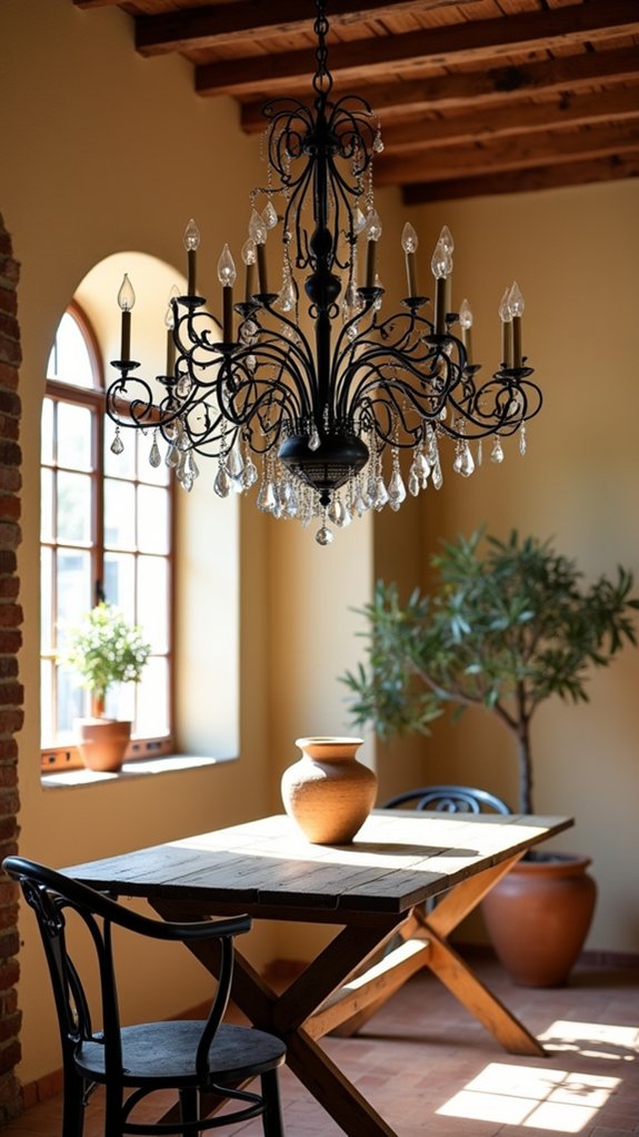 timeless elegance through chandeliers