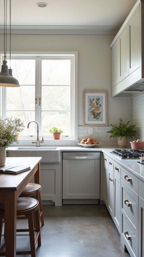 timeless white and gray elegance