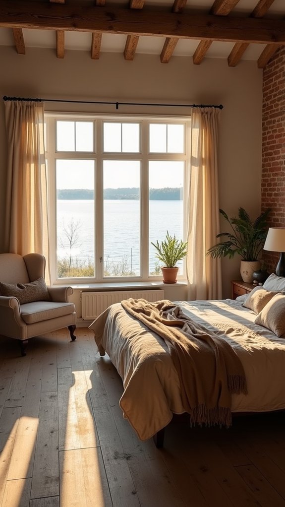 tranquil lakeview bedroom sanctuary