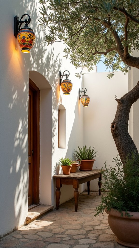 unique artistic ceramic lighting