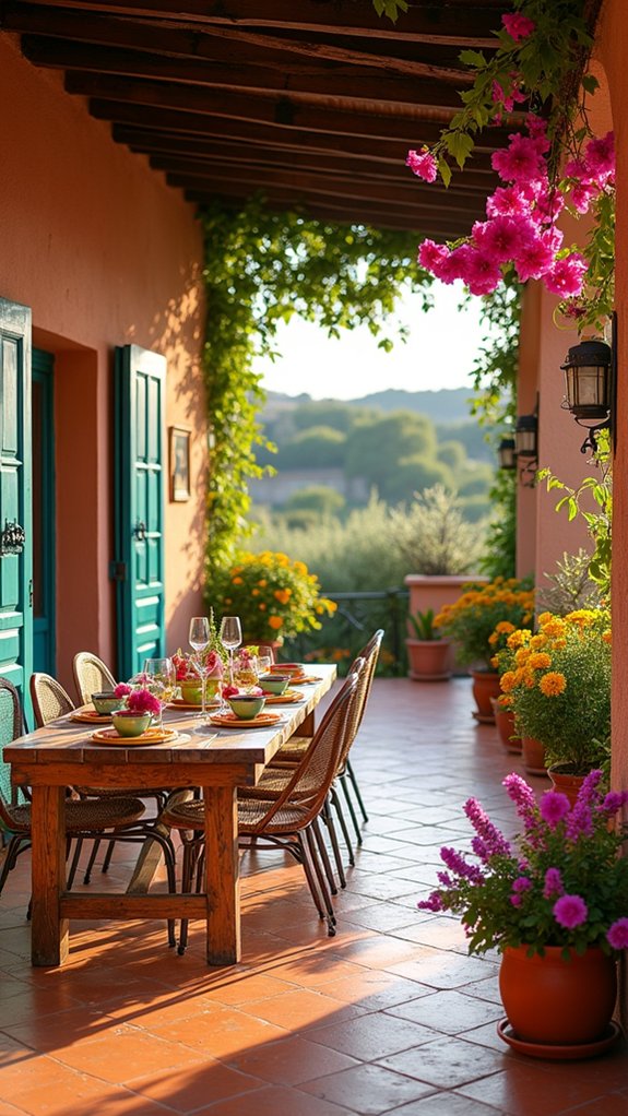 vibrant colors energize spaces