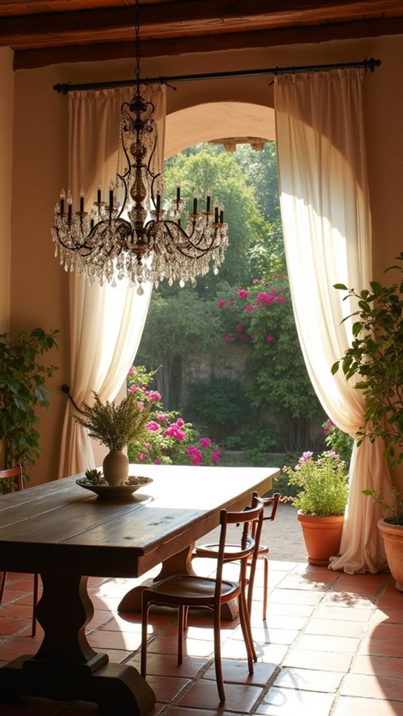 vibrant colors rustic pathways