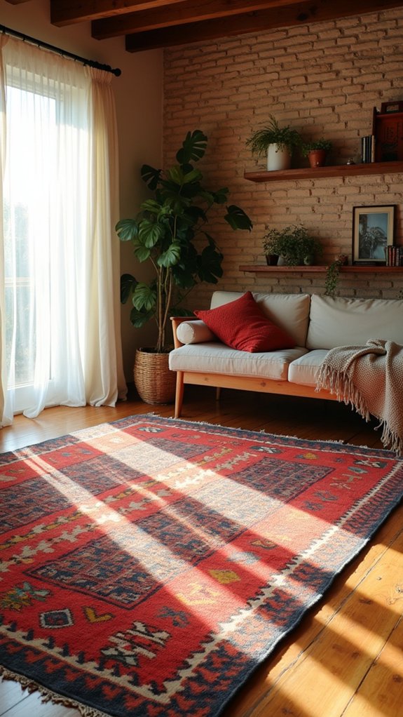 vibrant durable kilim rugs
