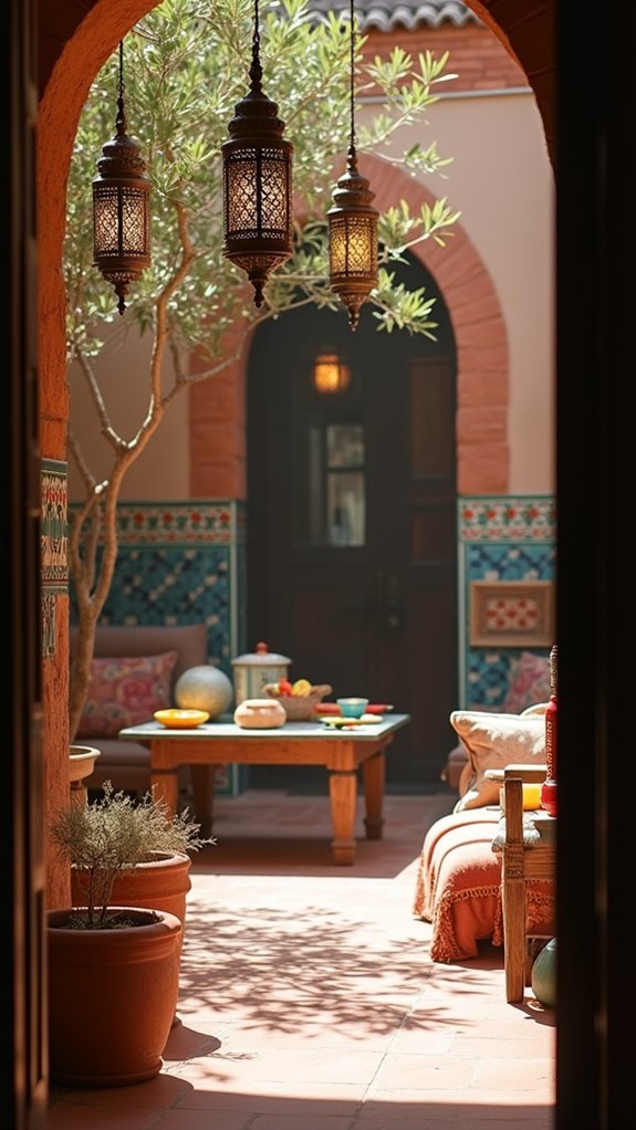 vibrant intricate exotic lighting