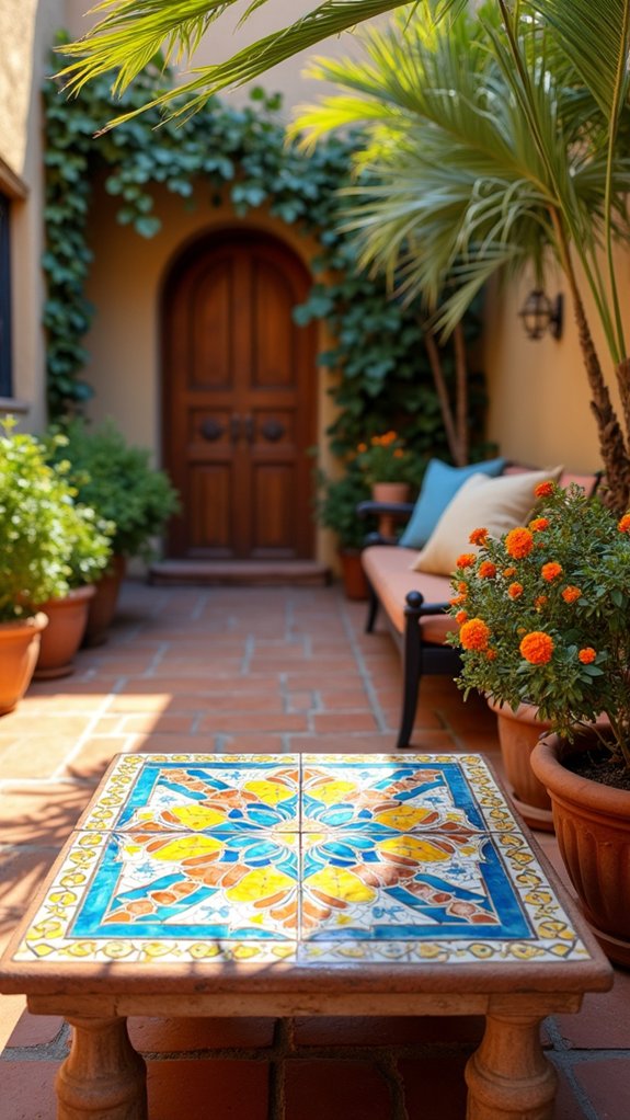 vibrant intricate mosaic designs