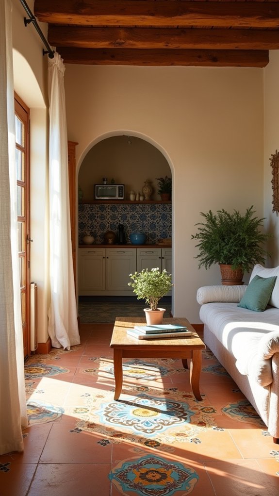 vibrant intricate tile patterns