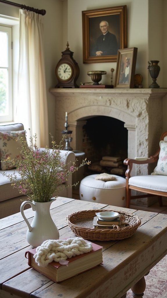 vintage accessories enhance decor