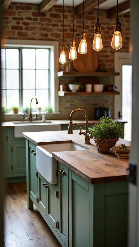 vintage fixtures add charm
