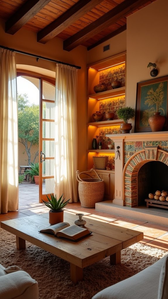 warm accent lighting charm