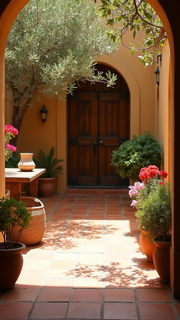 warm earthy rustic elegance