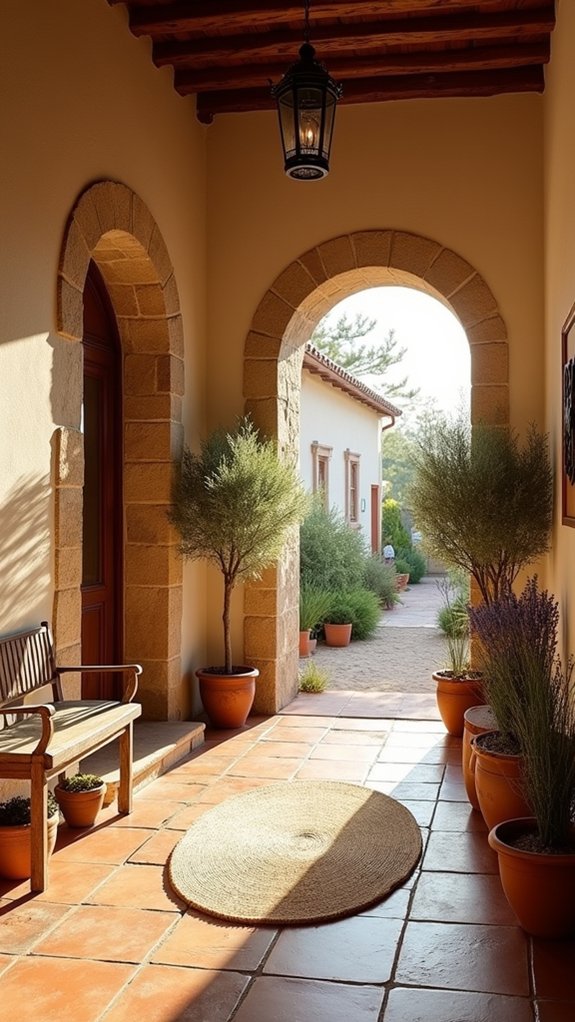 warmth through natural materials