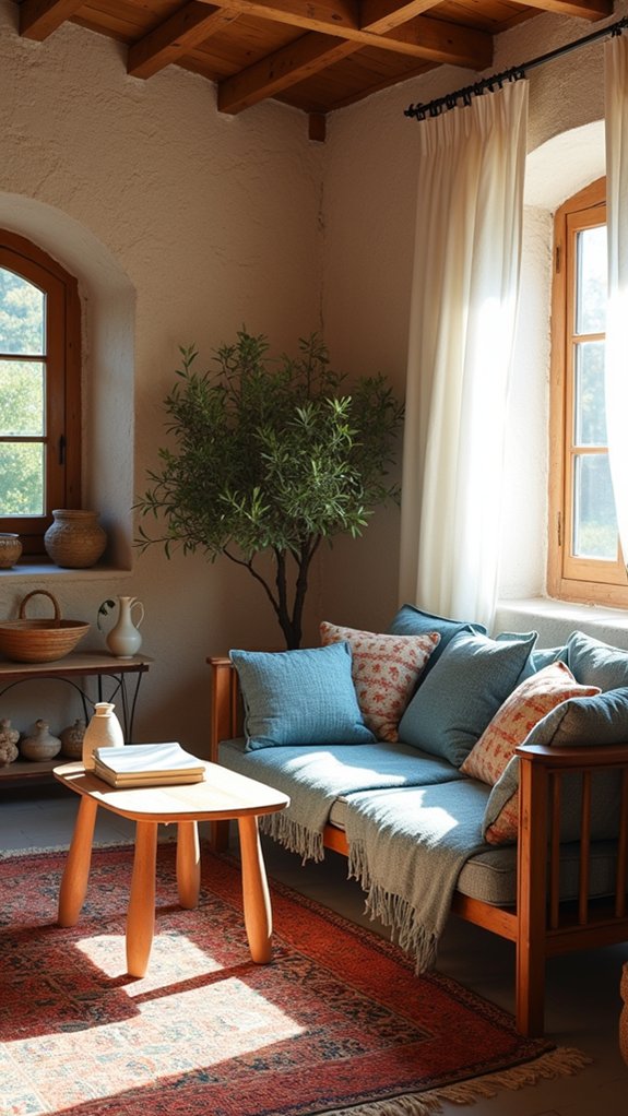 woven textiles enhance outdoor aesthetics