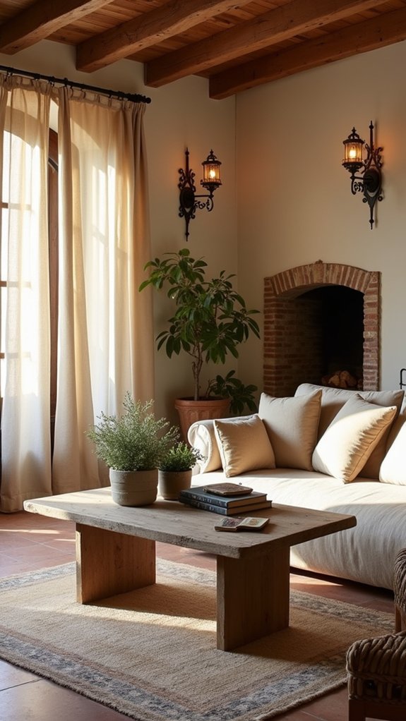 wrought iron rustic elegance