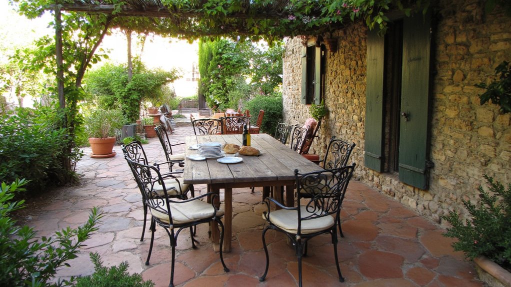 al fresco dining ambiance
