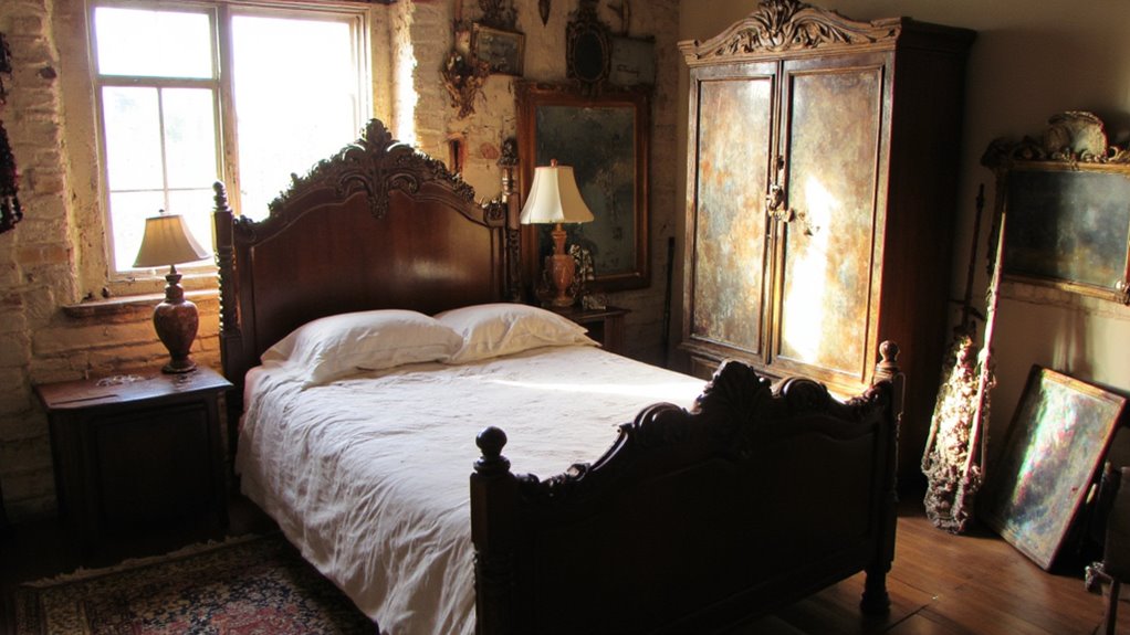 antique accents create charm