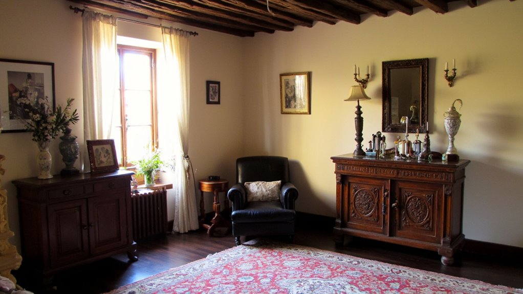 antique decor adds character