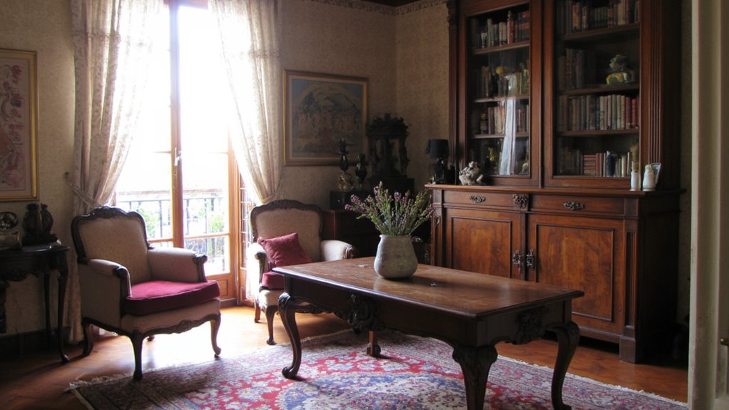 antique furniture enhances character