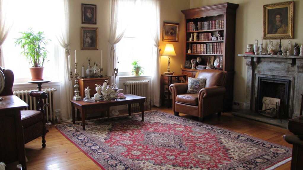 antique pieces enhance authenticity